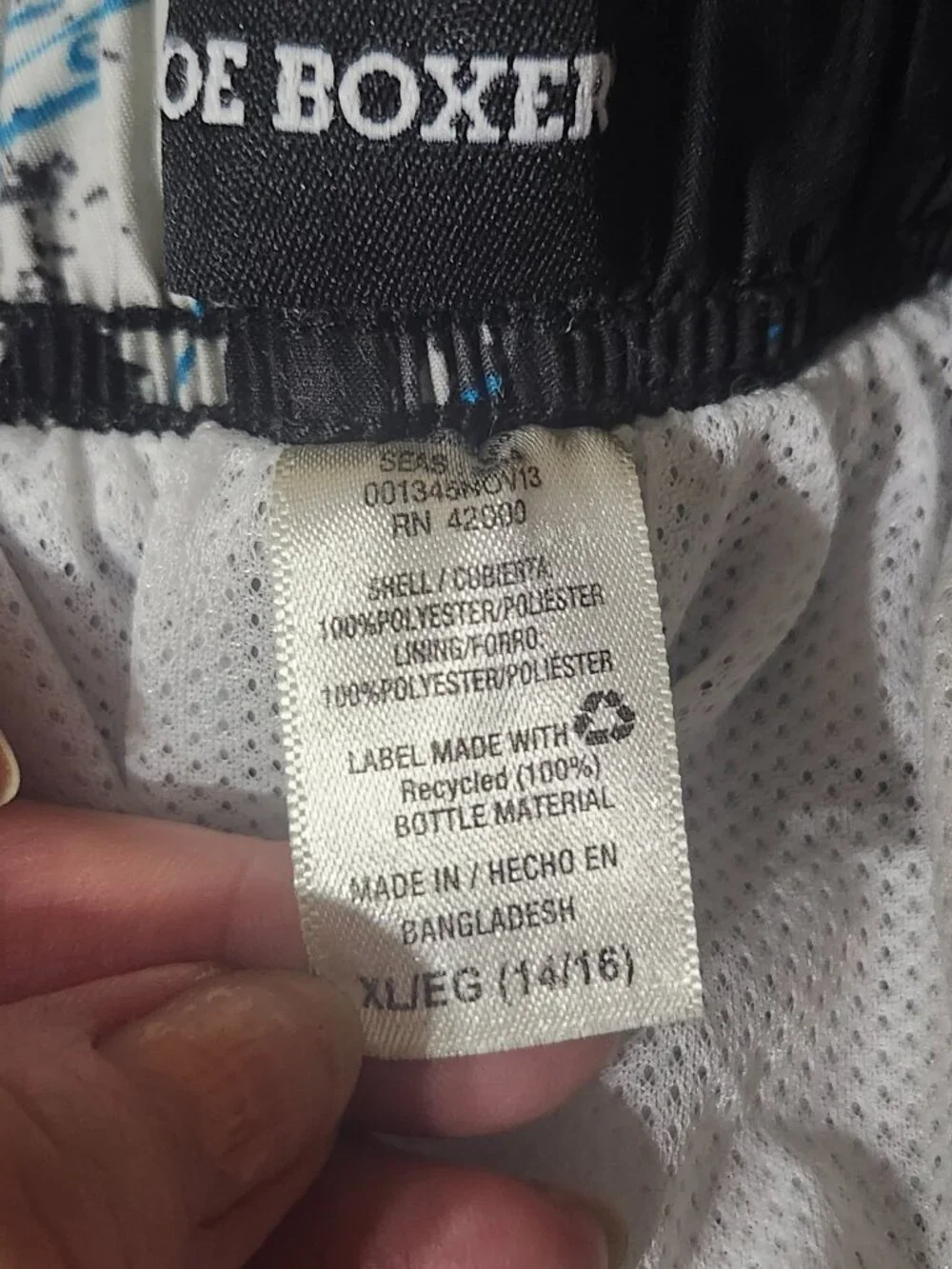 OP/Joe Boxer boys swim trunks  size xl 14-16